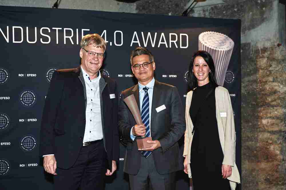 2468BET光电数位转型成效亮眼，，获德国ROI-EFESO工业4.0大奖肯定