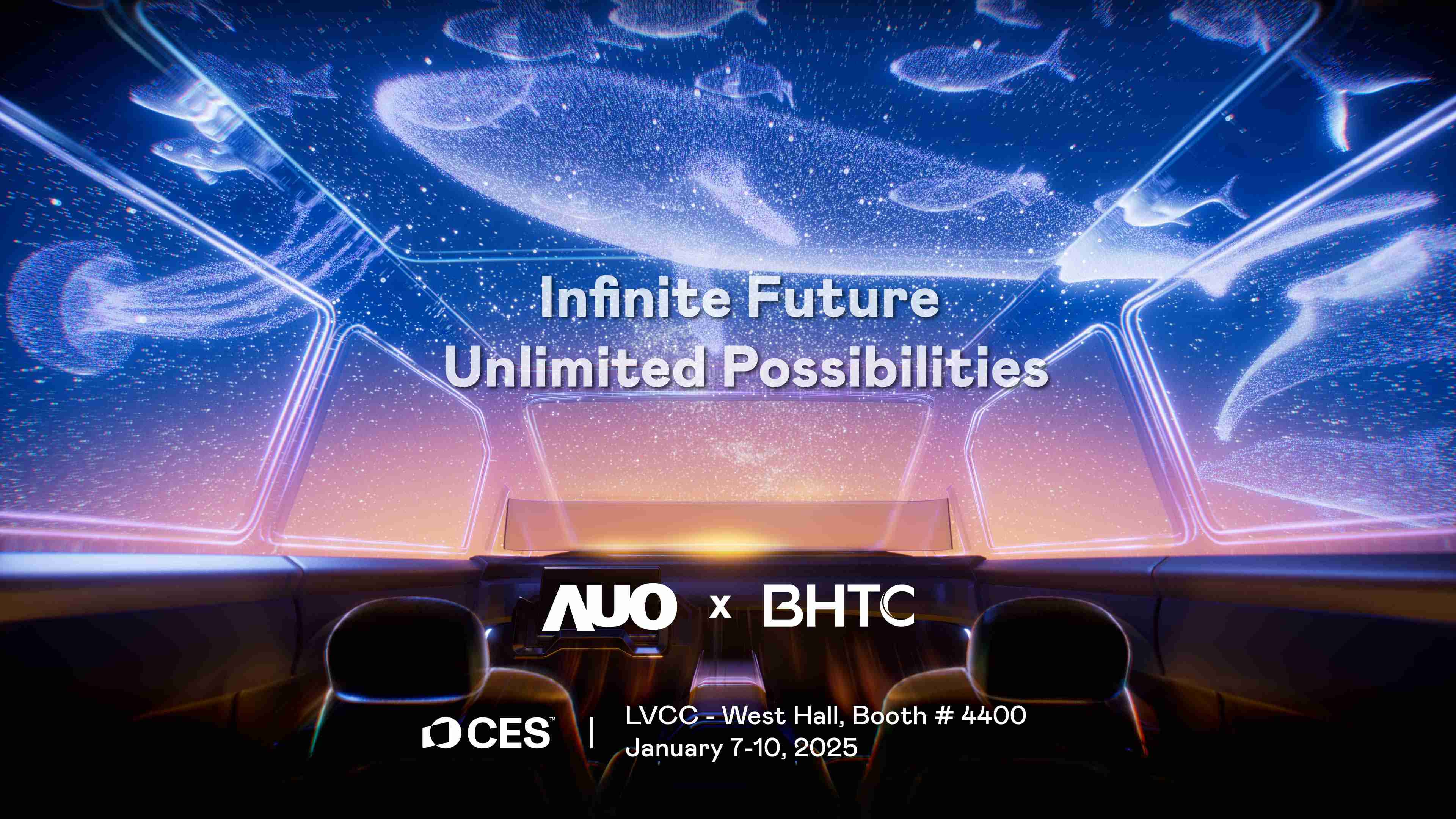2468BET以Infinite Future, Unlimited Possibilies为主题，，联合BHTC于CES 2025扩大规模展出